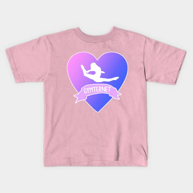 Gymternet Kids T-Shirt by jordynslefteyebrow